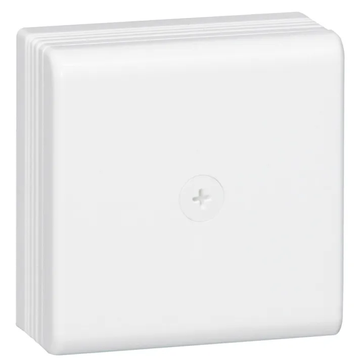 Boîte De Dérivation Saillie 75X75X35Mm Pour Moulure Dlplus - Blanc