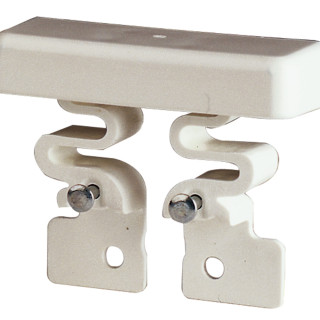 EMBOUT 20X12,5 BLANC