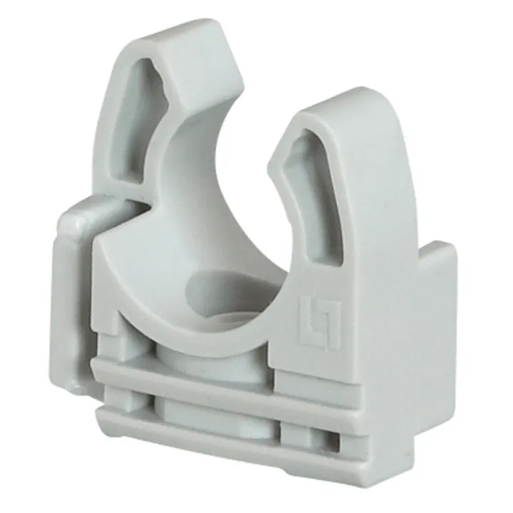 Lyre Grise Pour Conduit Irl Ø16Mm Avec Fixation Des Conduits Par Simple Clipsage