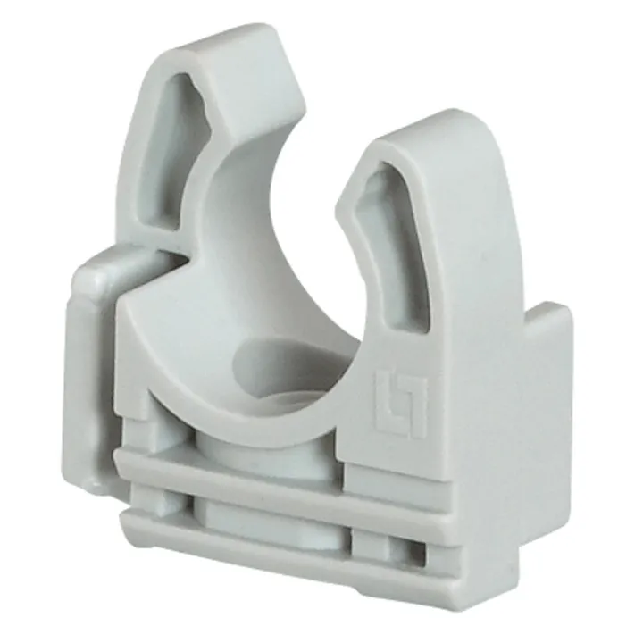 Lyre Grise Pour Conduit Irl Ø32Mm Avec Fixation Des Conduits Par Simple Clipsage
