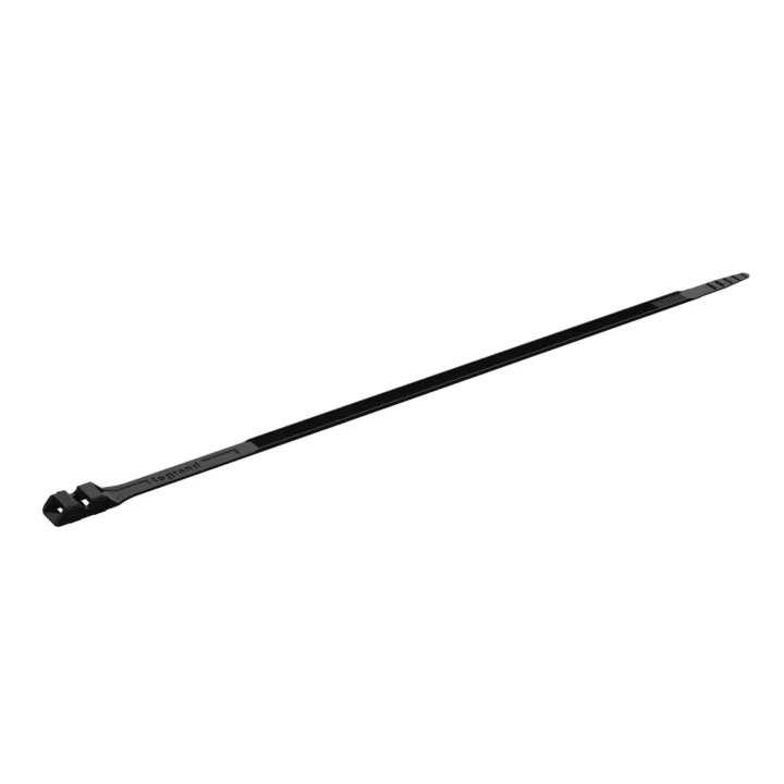Collier Colson Noir Protégé Ultraviolet Denture Extérieure Larg.9Mm, Long. 357Mm