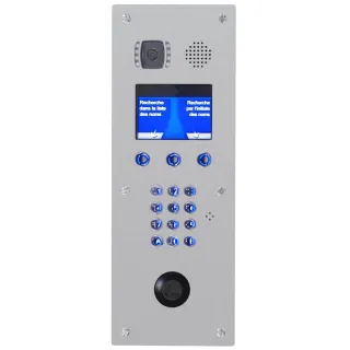 Plaque Hbs Inox T25 pour systèmes URMET