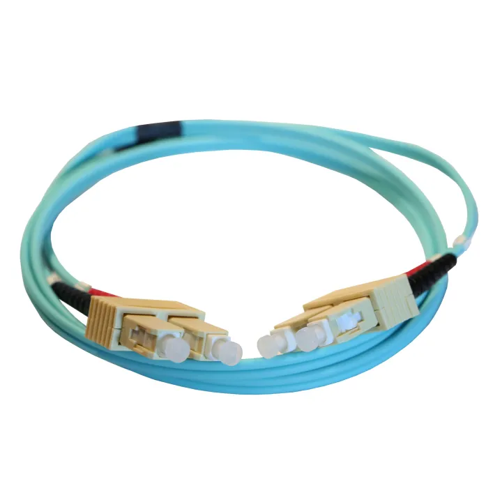 Cordon Optique Om3 Multimode Lcs³ Duplex Sc/Sc - Longueur 1M