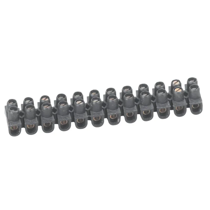 Barrette De Connexion Nylbloc Avec Capacité Assignée 2,5Mm² - Noir