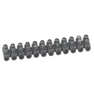 Barrette De Connexion Nylbloc Avec Capacité Assignée 6Mm² - Noir