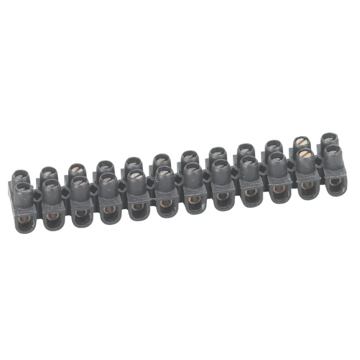 Barrette De Connexion Nylbloc Avec Capacité Assignée 6Mm² - Noir