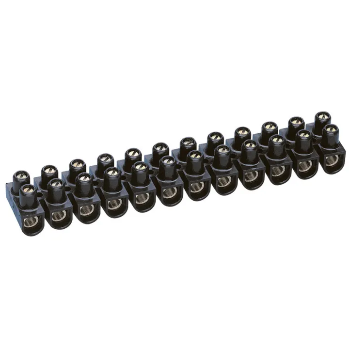 Barrette De Connexion Nylbloc Avec Capacité Assignée 16Mm² - Noir