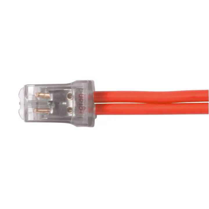 Borne Connexion Sans Vis Nylbloc Auto Pour 2 Fils - 24A - 450V~ - Gris