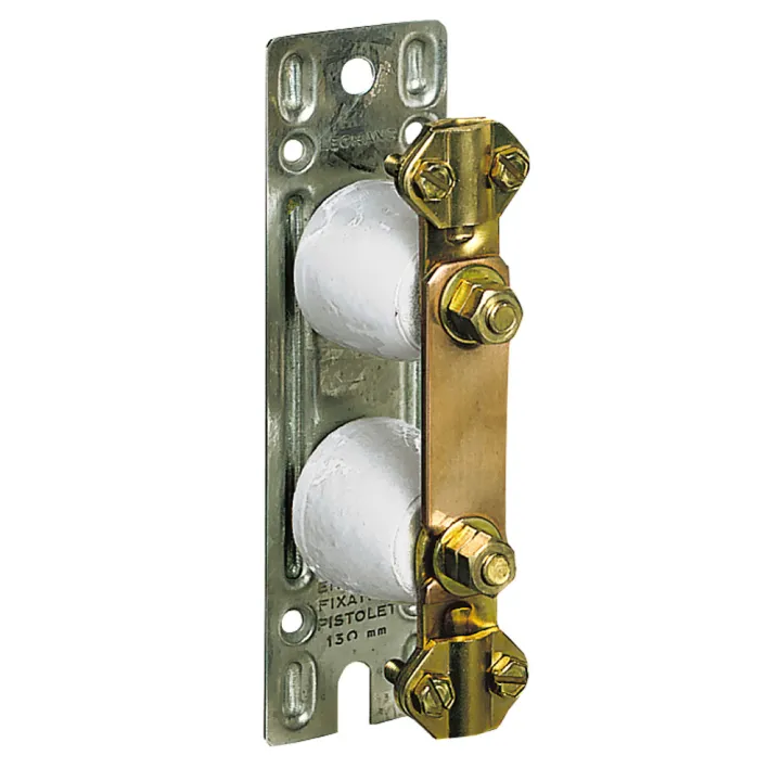 Barrette À Cosses Cosga Avec Platine Métal 150X45Mm Et Fixation Par Vis Ø3,5Mm