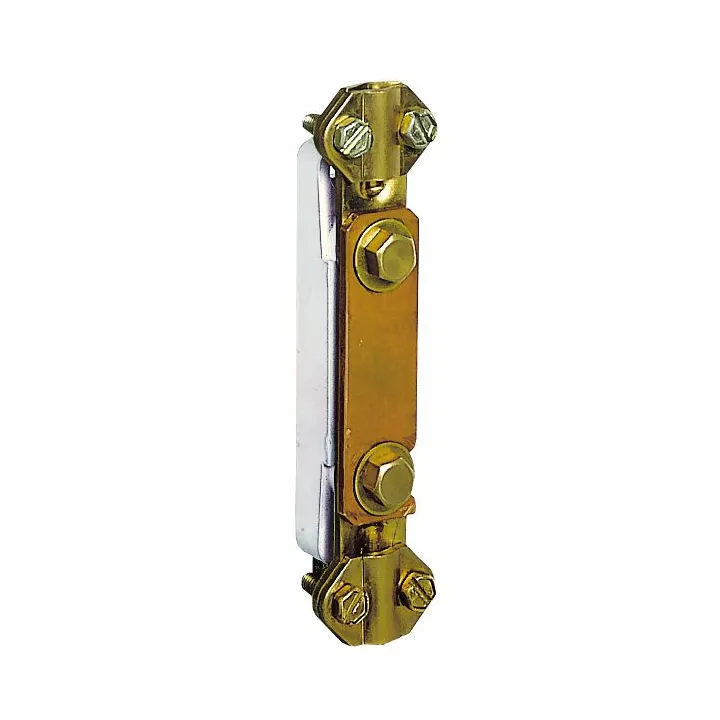 Barrette À Cosses Basse Avec Platine Plastique 95X20Mm Longueur 125Mm