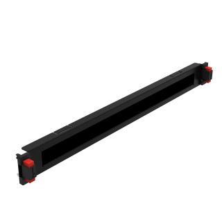 PANNEAU 19" METAL 1U BALAI