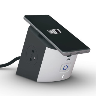 MULTIFB 2X2P+T IND USB 2M B/N