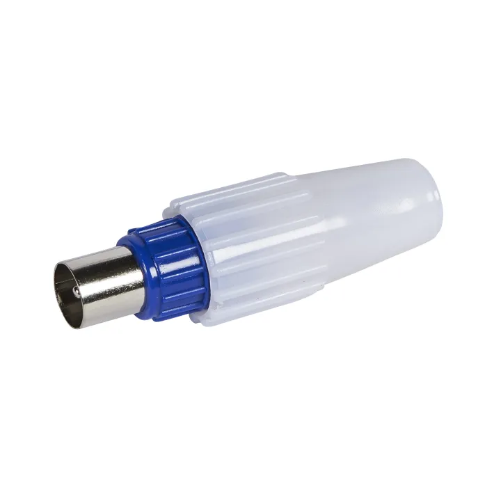 Fiche Télévision Coaxiale Normalisée Mâle Ø9,52Mm