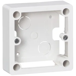 Cadre Saillie 1 Poste Pour Socle Et Sortie De Câbles 100X100X36Mm