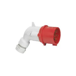 Fiche Mobile Coudée P17 Ip44 16A - 380V~ À 415V~ - 3P+N+T