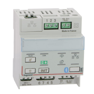 Télécommande modulaire multifonctions connectée IP pour BAES et alarme incendie