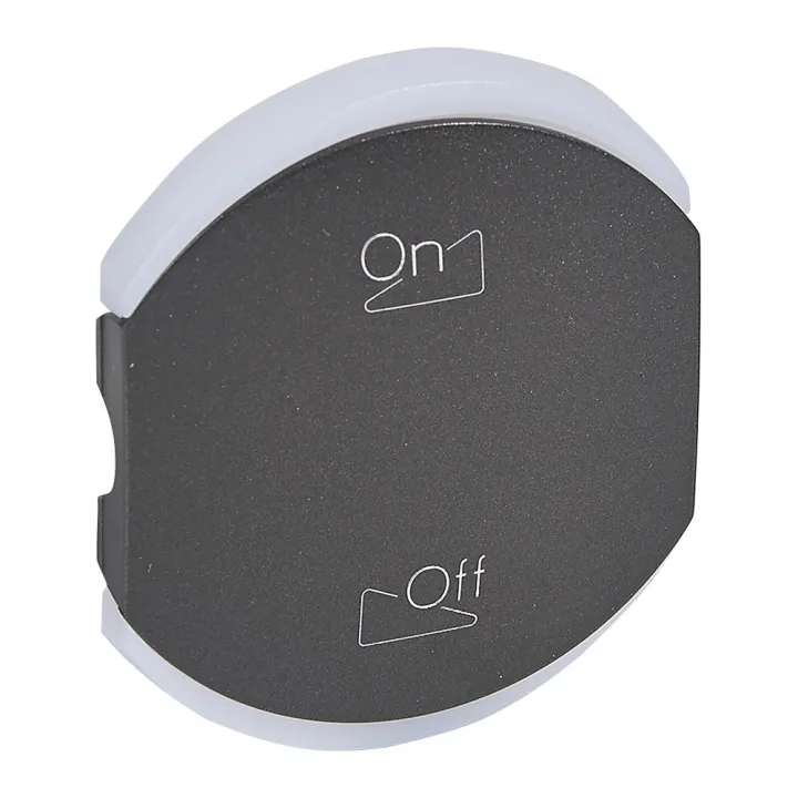 Enjoliveur Double Céliane 2 Pictogrammes - Graphite