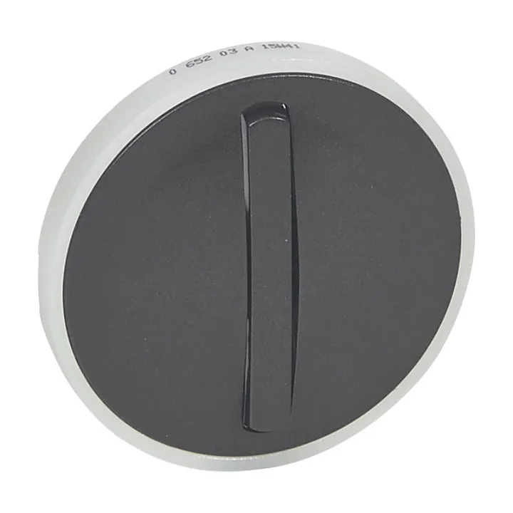 Enjoliveur Étroit Céliane Pour Interrupteur/Va-Et-Vient/Poussoir Lum - Graphite