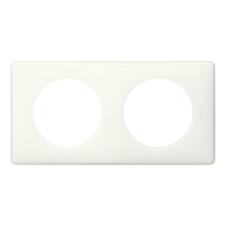 PLAQUE 2P BLANC YESTERDAY