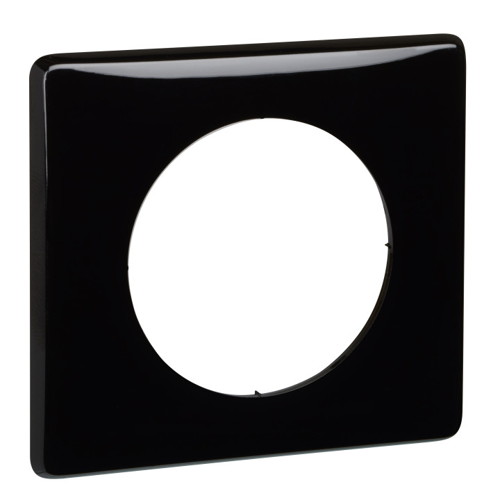 Plaque 1P Noir