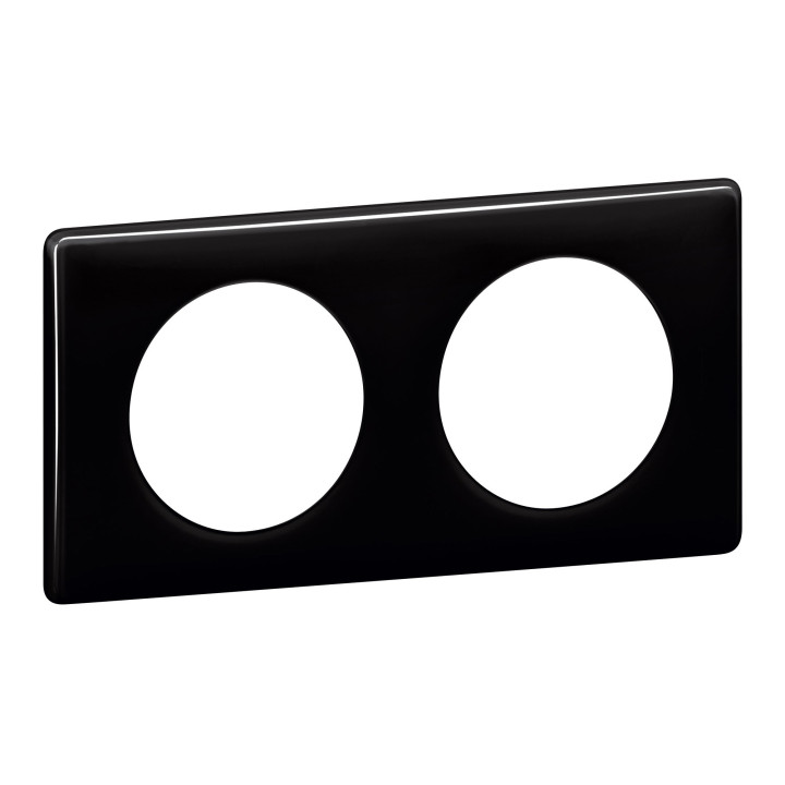 PLAQUE 2P NOIR