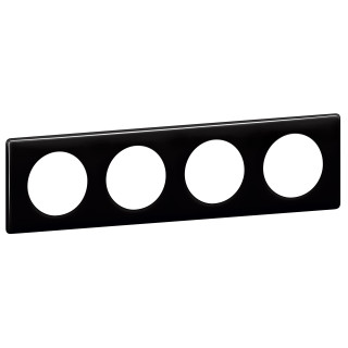 Plaque 4P Noir