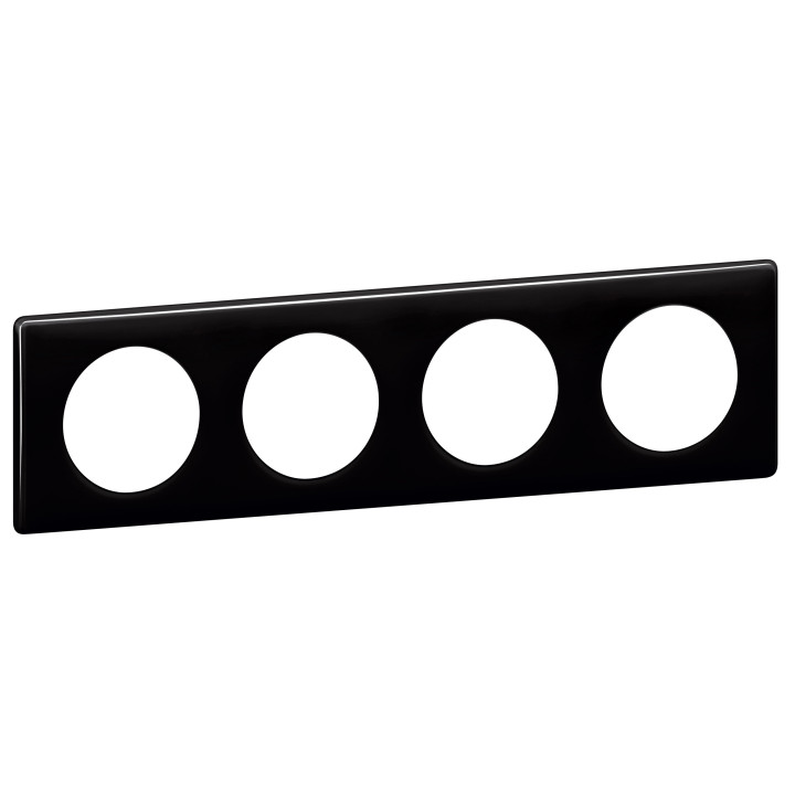 Plaque 4P Noir