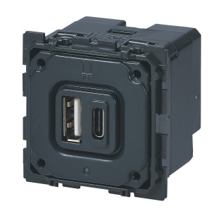 CHARG 2USB A+C  3A 15W