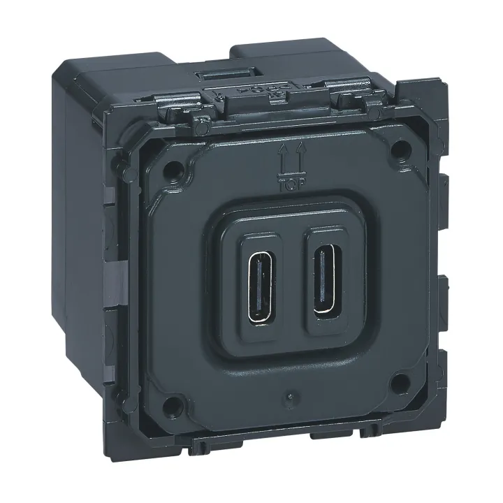 Prise Double Usb - Céliane - Type-C 3A 15W