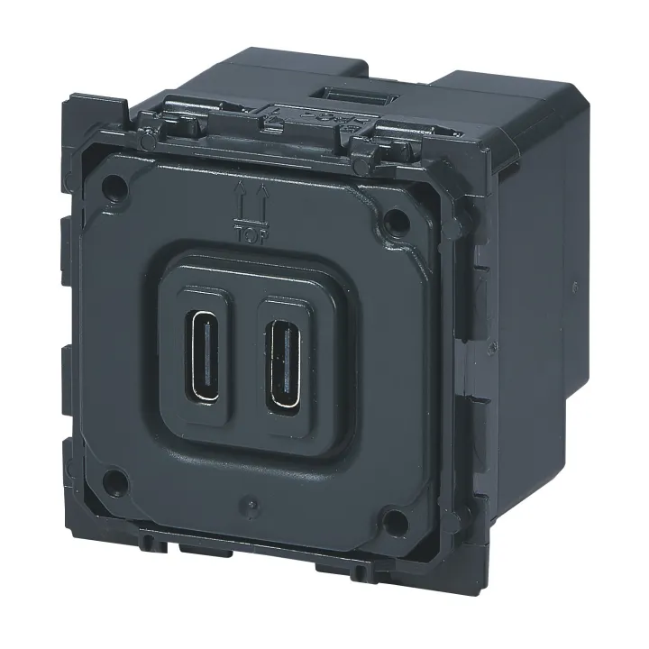 Prise Double Usb - Céliane - Type-C 3A 15W