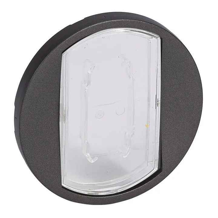 Enjoliveur Céliane Interrupteur/Va-Et-Vient/Poussoir Porte Étiquette - Graphite