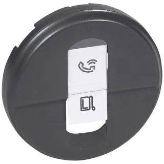 Enjoliveur Céliane Pour Prise Rj45 - Finition Graphite