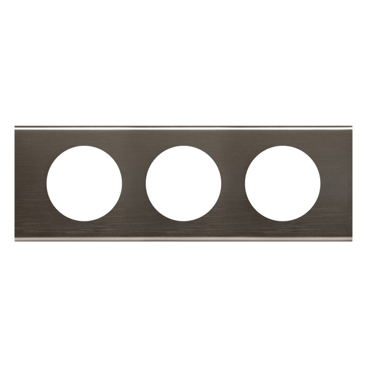 Plaque 3P Black Nickel