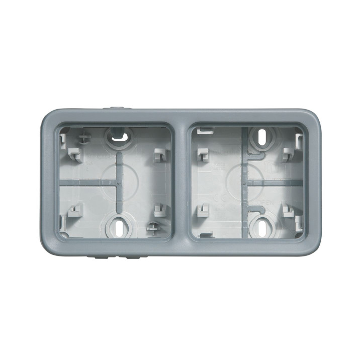 BOITIER 2PH GRIS COMPO.