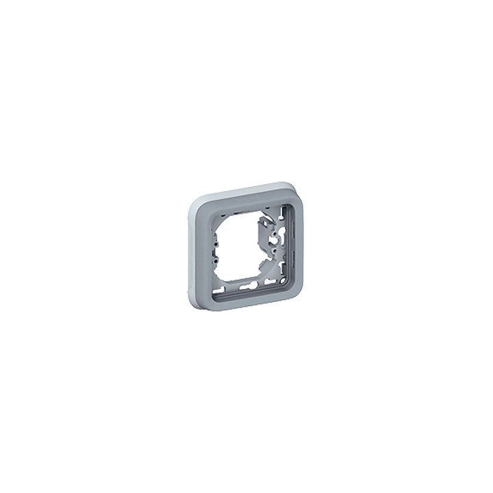 PLAQUE + SUPPORT 1P GRIS