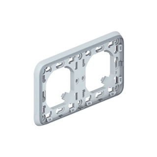 PLAQUE + SUPPORT 2PH GRIS