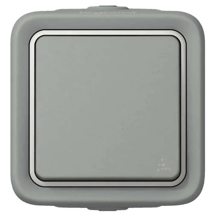 Interrupteur Ou Va-Et-Vient Étanche Plexo Complet Ip55 Saillie 10Ax 250V