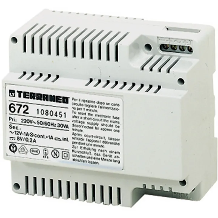 Alimentation Gâche Série 600 Tersystem - 672