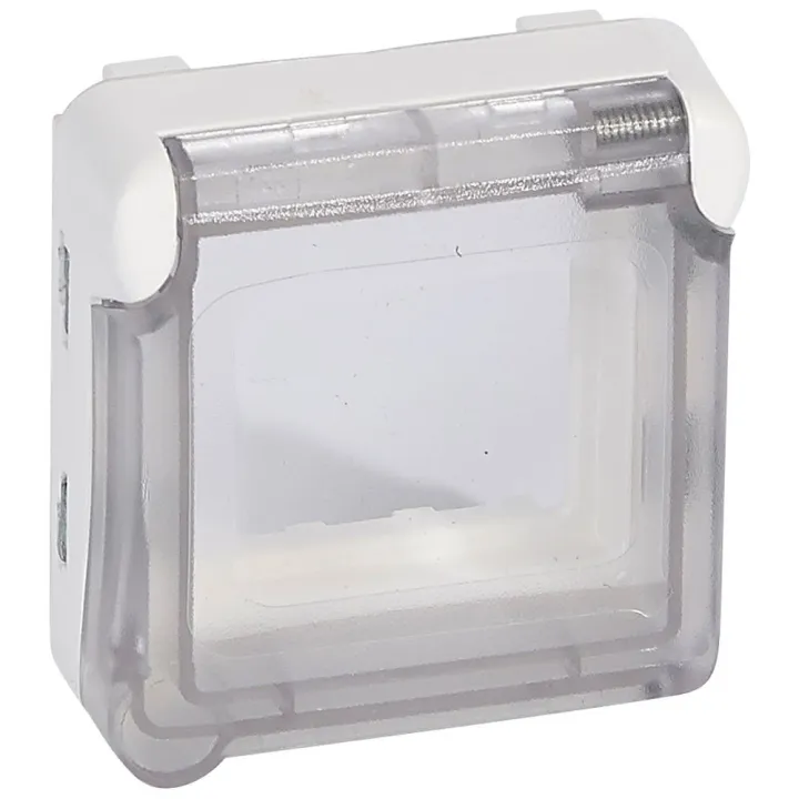 Adaptateur Opaque Plexo Composable Blanc Antimicrobien Pour Fonction Mosaic