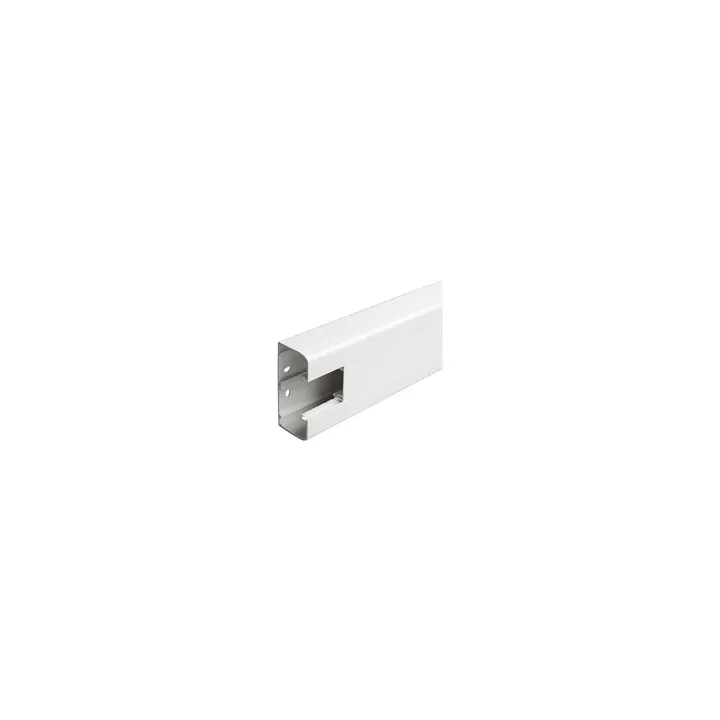 Goulotte 1 Compartiment À Clippage Direct 50X105Mm Mosaic - Blanc
