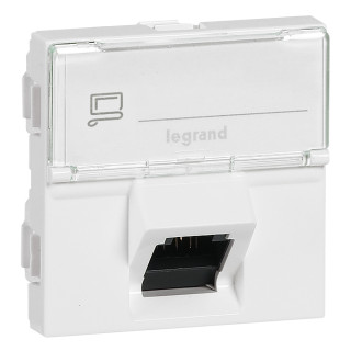 RJ45 C6A STP 2M 45D MOSAIC