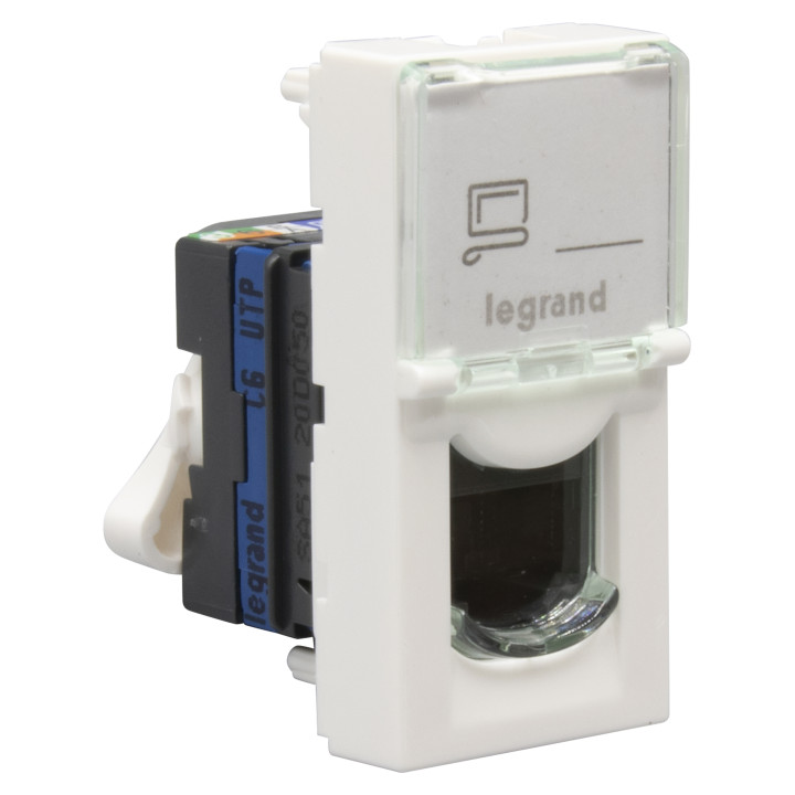 RJ45 C6 UTP MOSAIC 1 M