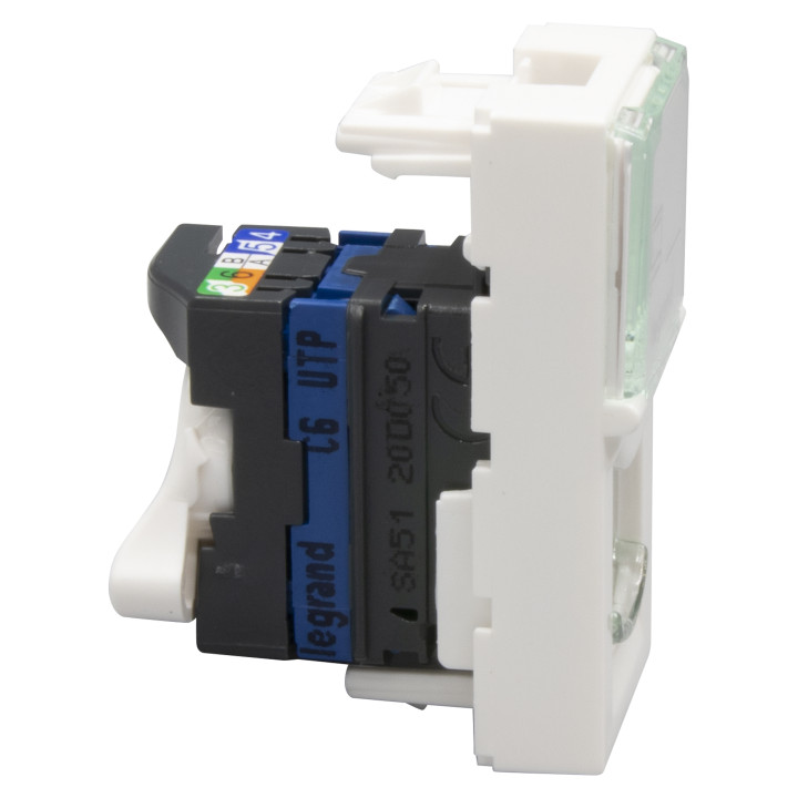 RJ45 C6 UTP MOSAIC 1 M
