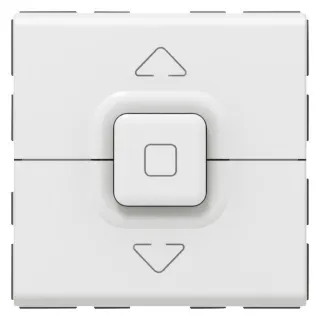 Poussoir 500W Maximum Mosaic Pour 1 Ou Plusieurs Volets Roulants - Blanc