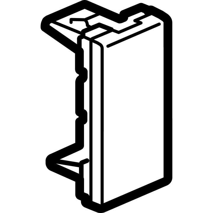 Obturateur Mosaic  -1 module - finitin blanc