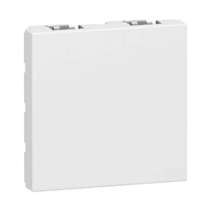 Obturateur Mosaic - 2 Modules - Finition Blanc
