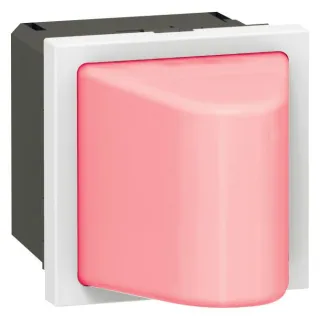 Hublot Mosaic 2 Modules 230V~ Pour 0,2W Ou 1W - Rouge