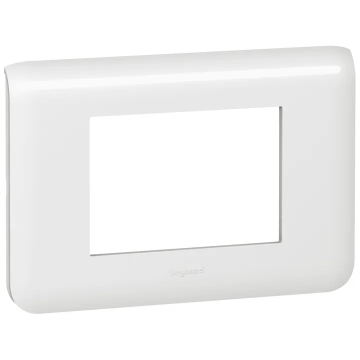 Plaque Mosaic - 3 Modules - Finition Blanc