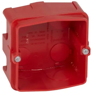 Boîte Batibox Maçonnerie Pour Prise 20A Et 32A 1 Poste - Profondeur 50Mm