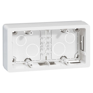 CADRE CELIANE 2 POSTES BLANC